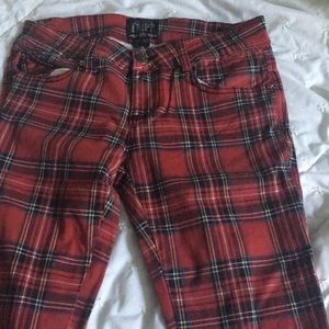 Plaid pants